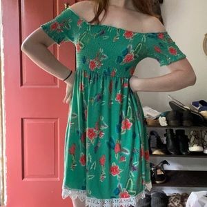 Off the shoulder sundress Sz L